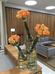 Reception Flowers - Orange Avalanche Roses