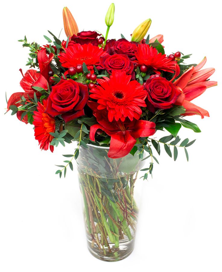 Red Bouquet - You choose colour and we choose the design!