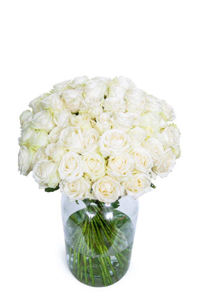 White Roses - Send a White Rose Bouquet for for your Anniversary